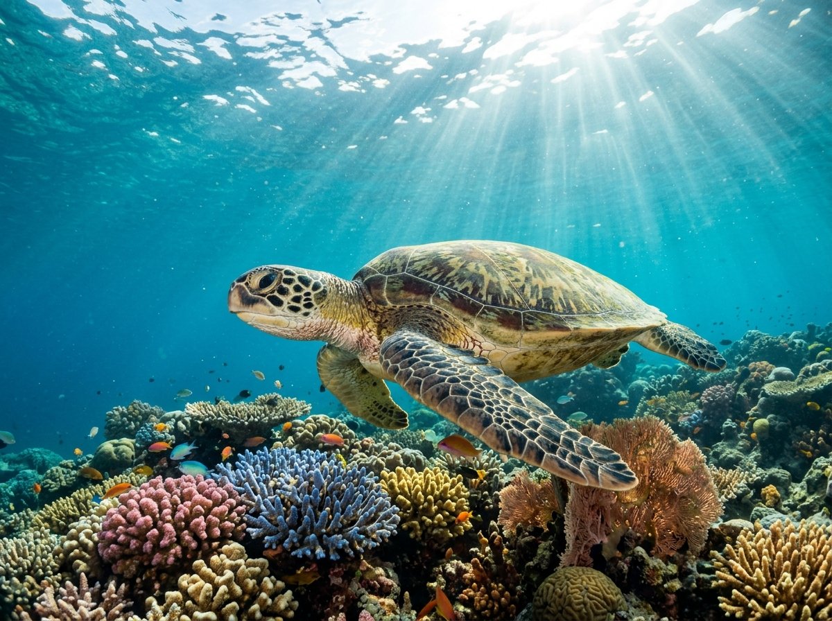 Snorkeling with Sea Turtles in Gili Islands